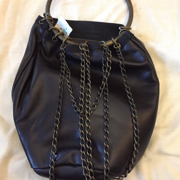 Rare Dries van Noten vintage never used brown leather purse - Picture 8 of 9